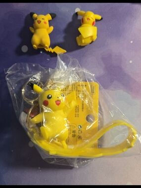 Pokemon Pikachu Bundle Of Three Items